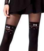 Catwalk – Pantys semitransparentes de mujer con efecto media – Knittex