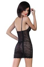 Hannah – Camisón de encaje negro – Livco Corsetti