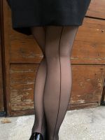 Riga Dietro – Collant con cucitura sexy – Veneziana