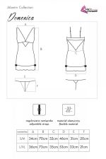 Domenica – Camisón Sexy de Encaje Negro – Livco Corsetti