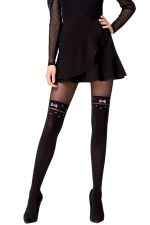 Catwalk – Pantys semitransparentes de mujer con efecto media – Knittex