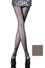 Miriam – Collant sexy con cucitura 20 denari – Fiore