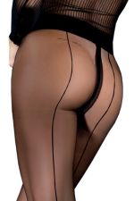 Collant sexy con cucitura posteriore nera – Ballerina 566