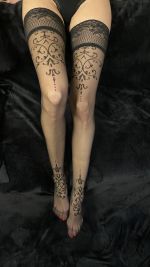 Medias negras sexys autoadherentes – 447 Ballerina