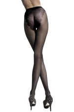 Klara – Collant classico con slip a forma bikini – Fiore