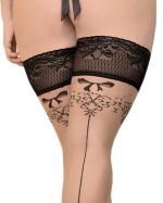 Calze taglia 5 o 6 color carne con cucitura nera – Ballerina 440