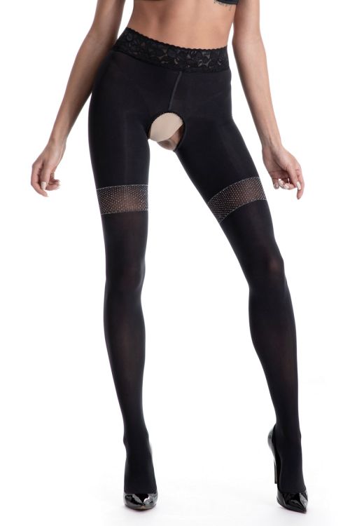 Panty para mujer con abertura en la entrepierna – Glamour – Amour