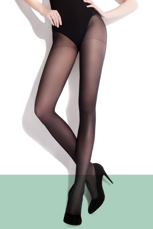Nina – Panty talla grande semi-opaco 40 den – Fiore